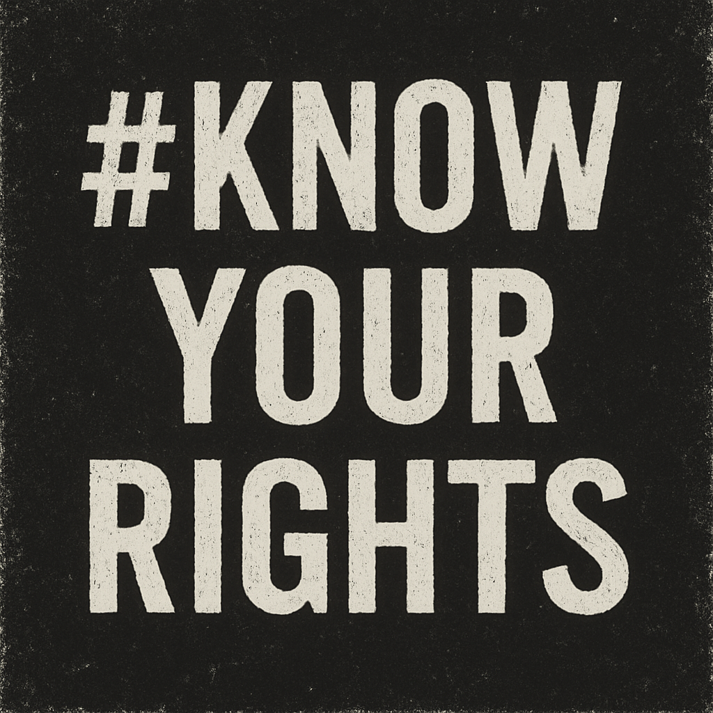 Know your rights