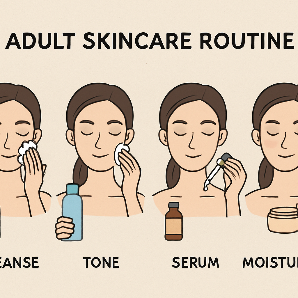 Adult Skincare Routine