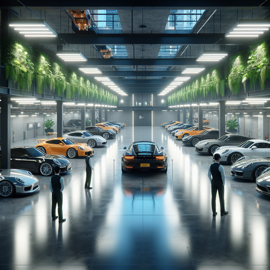 Luxury Indoor Parking, Valet Services