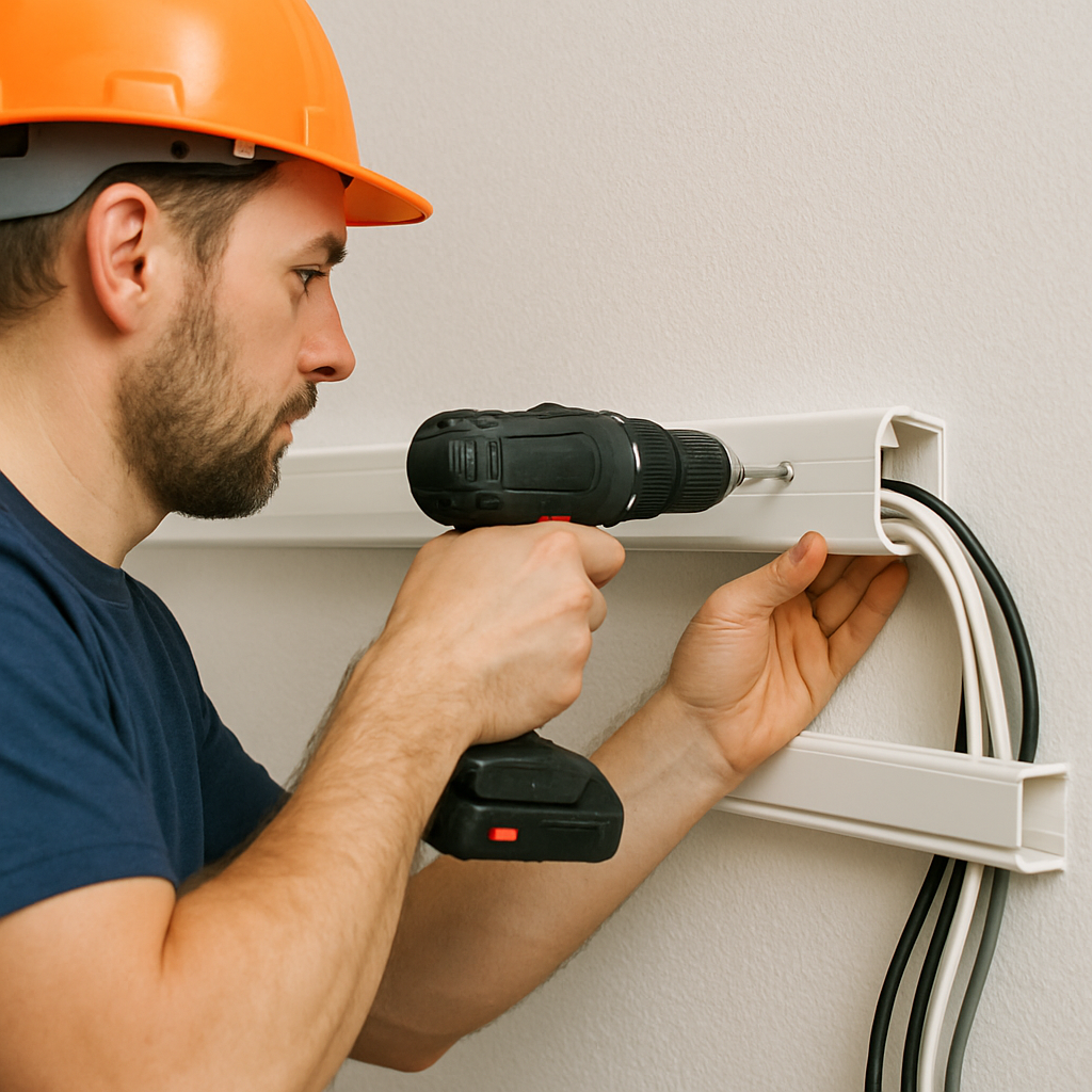 Cable management installation