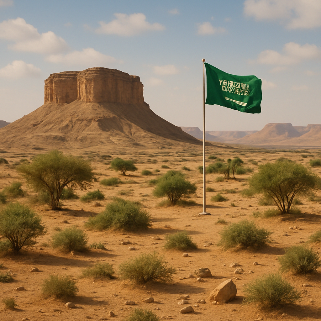 Saudi Arabian landscape