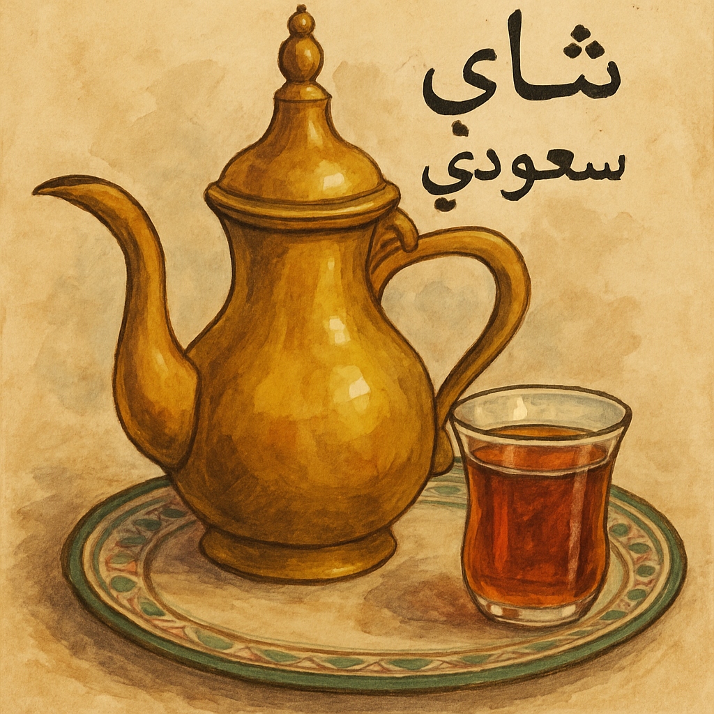 Traditional Saudi tea