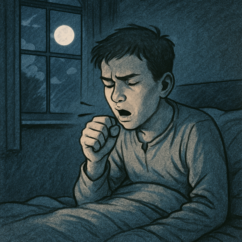 gece öksürük