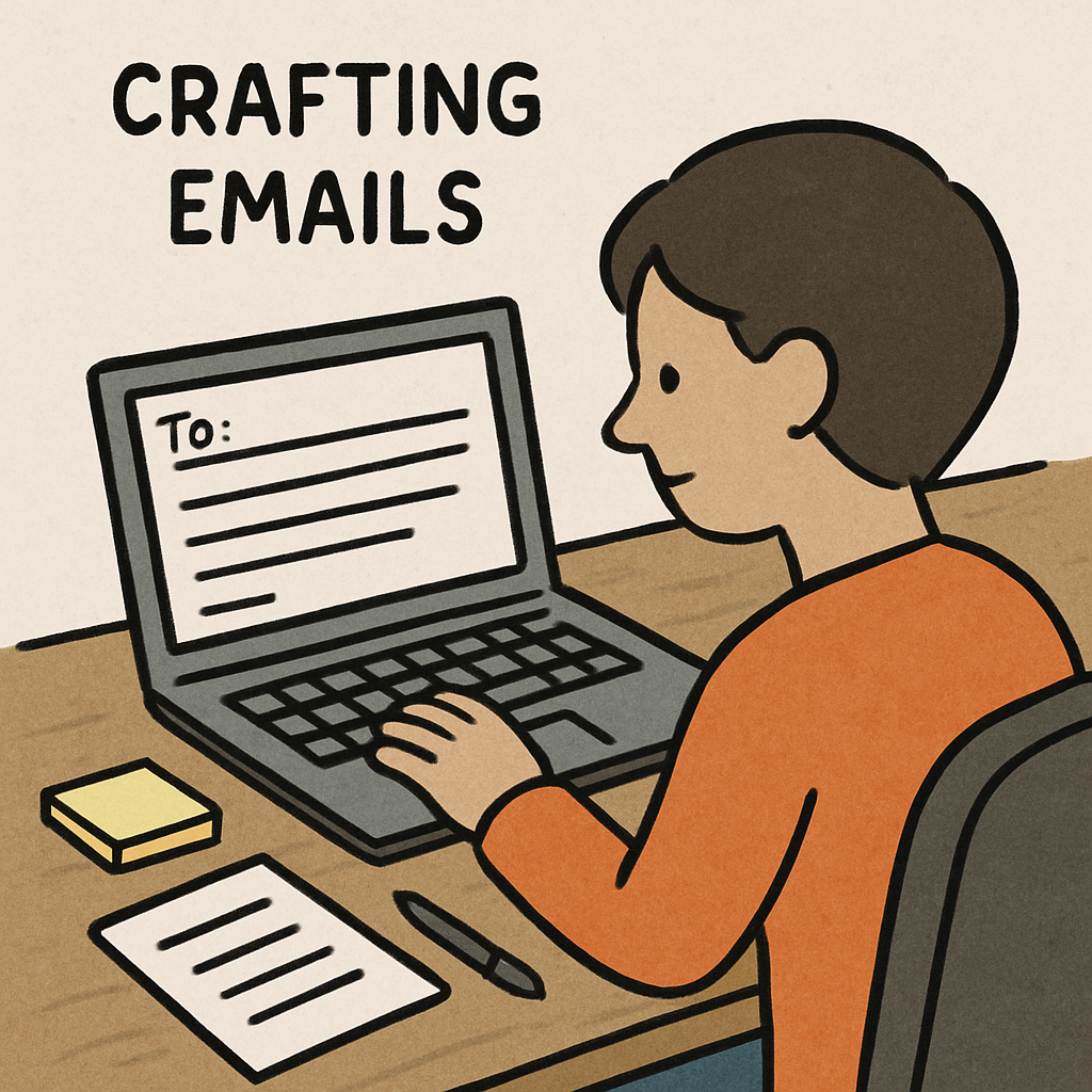 Crafting emails