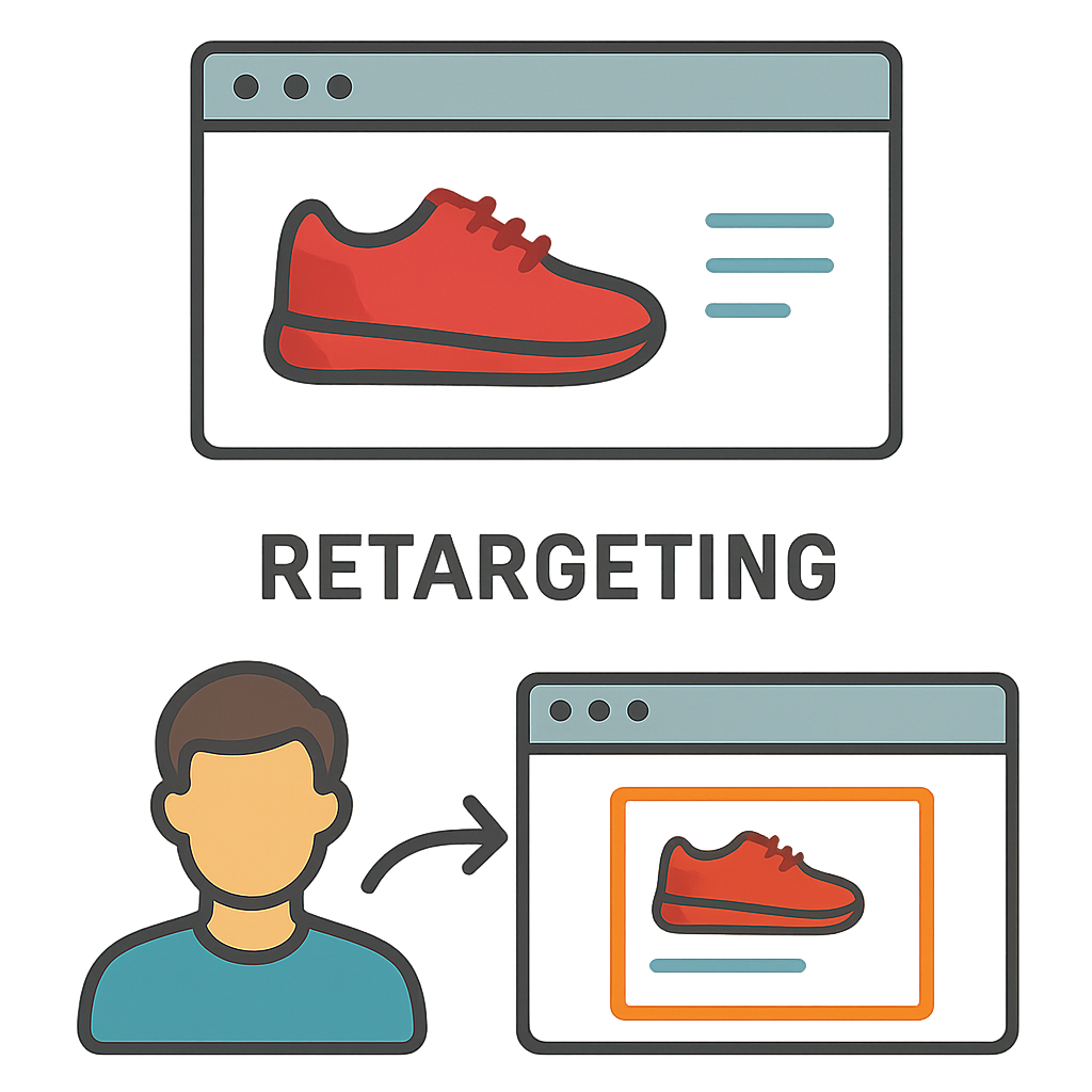 Retargeting ads example