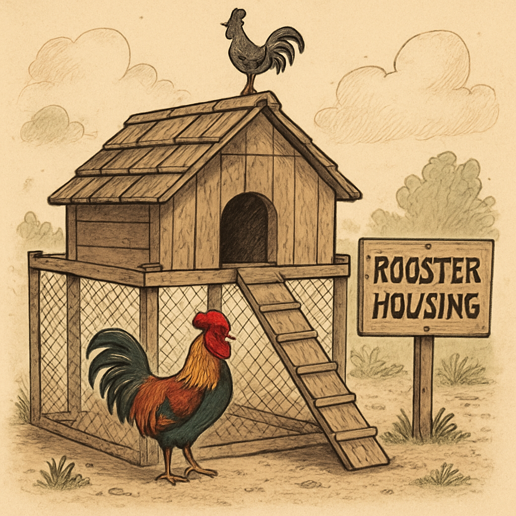Rooster Housing