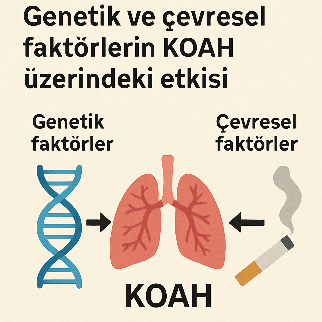 Genetik ve çevresel faktörlerin KOAH üzerindeki etkisi