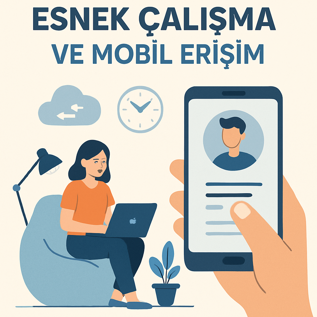 Esnek çalışma ve mobil erişim