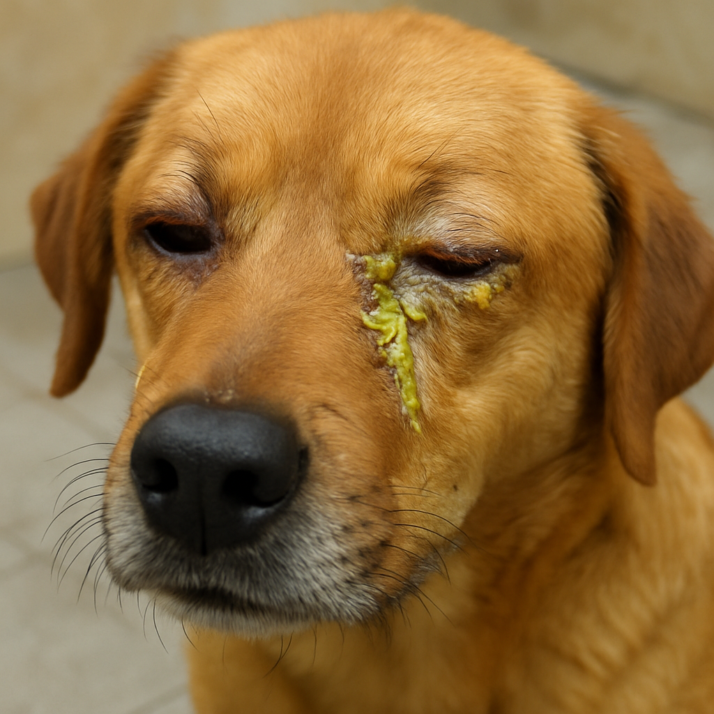 Köpeklerde göz çapaklanması