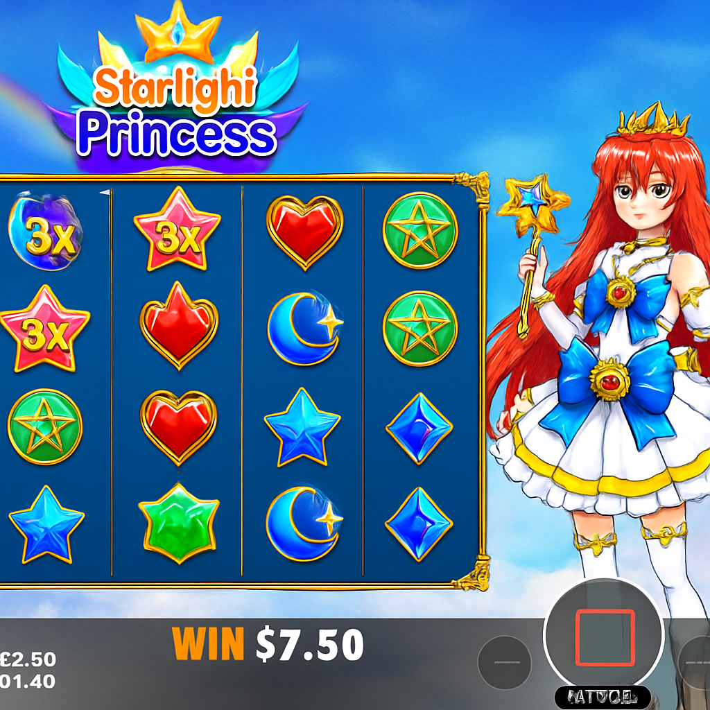 Starlight Princess oyunu ekran görüntüsü