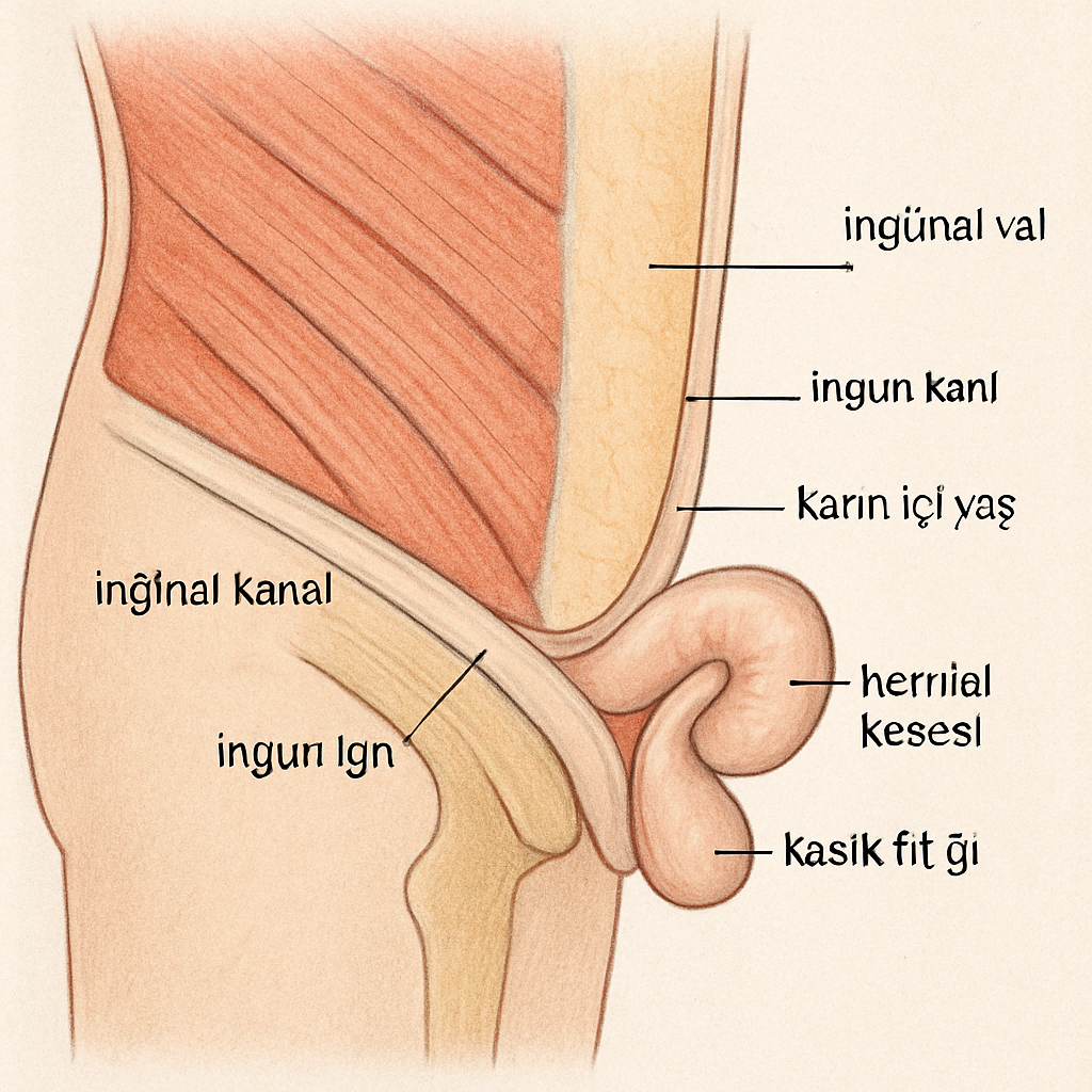 Kasık fıtığı anatomisi