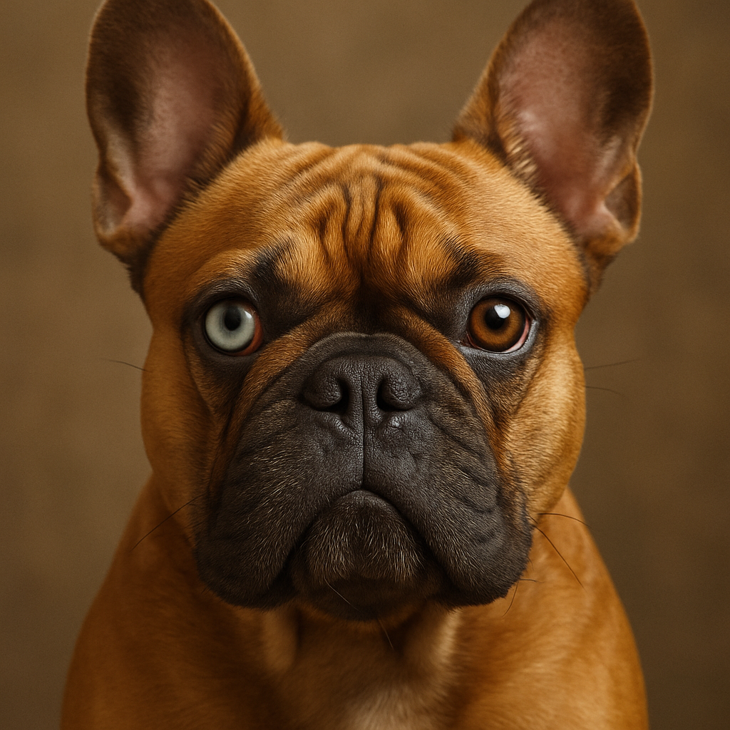 Close-up of a luxury dog breed with a distinct feature