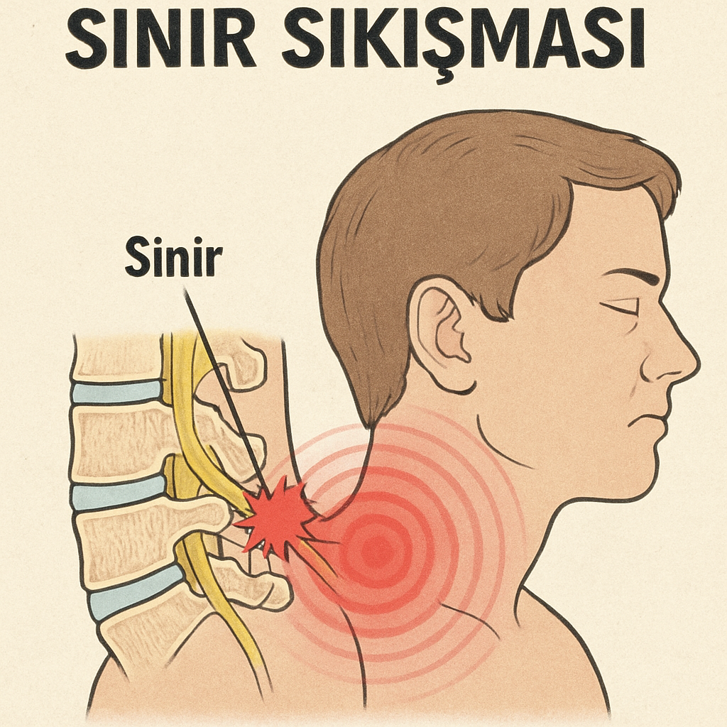 sinir sıkışması