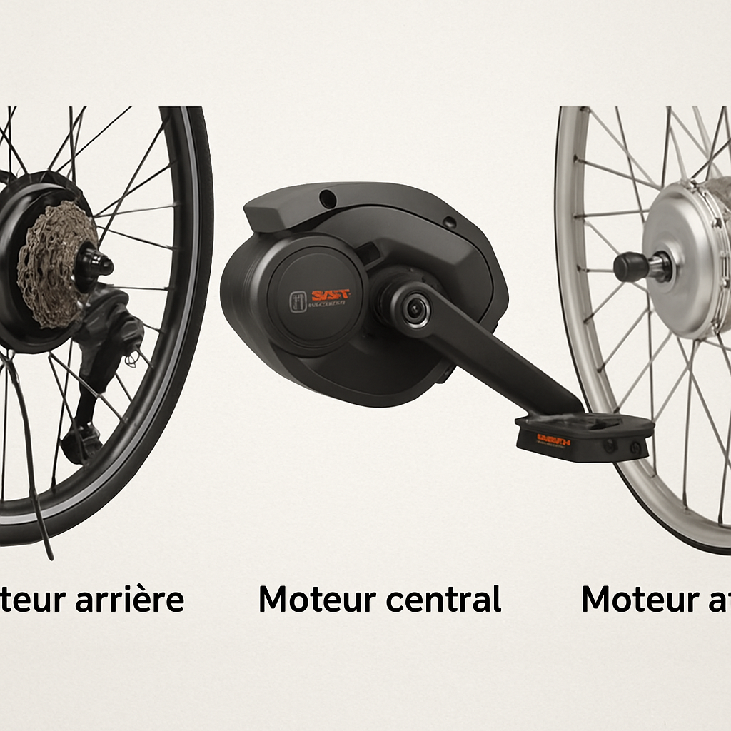 comparaison de moteurs électriques pour vélos