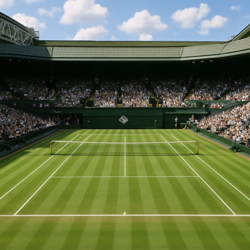 Wimbledon tennis court