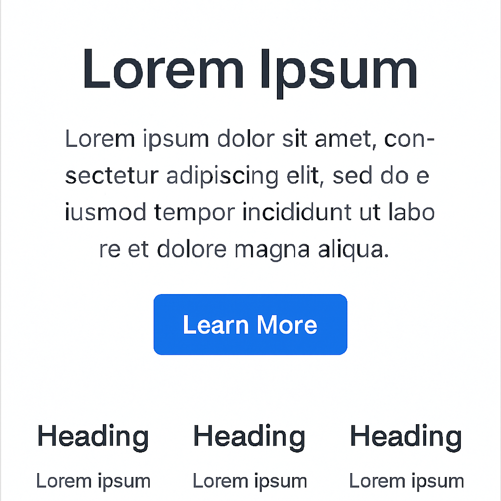 Mobile-friendly website