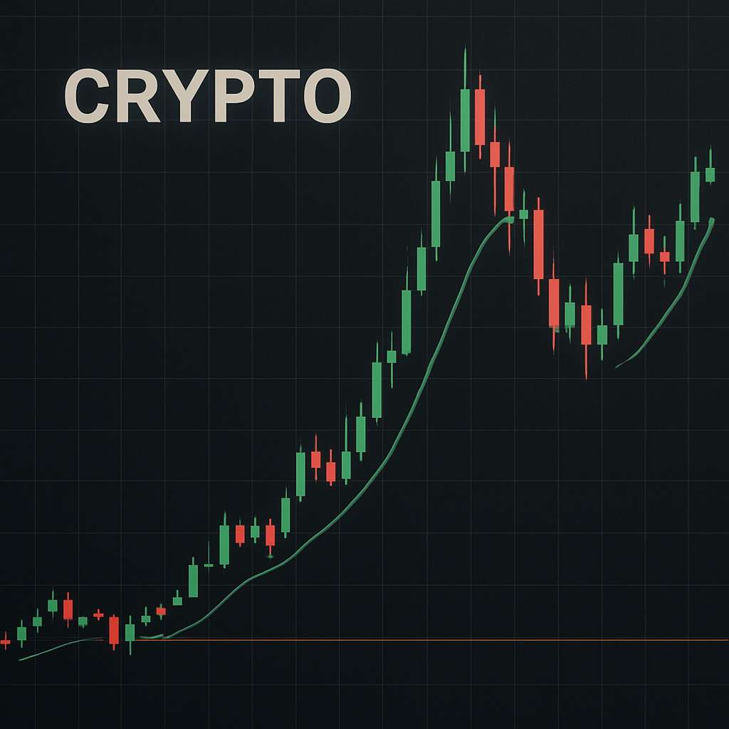 Crypto trading chart