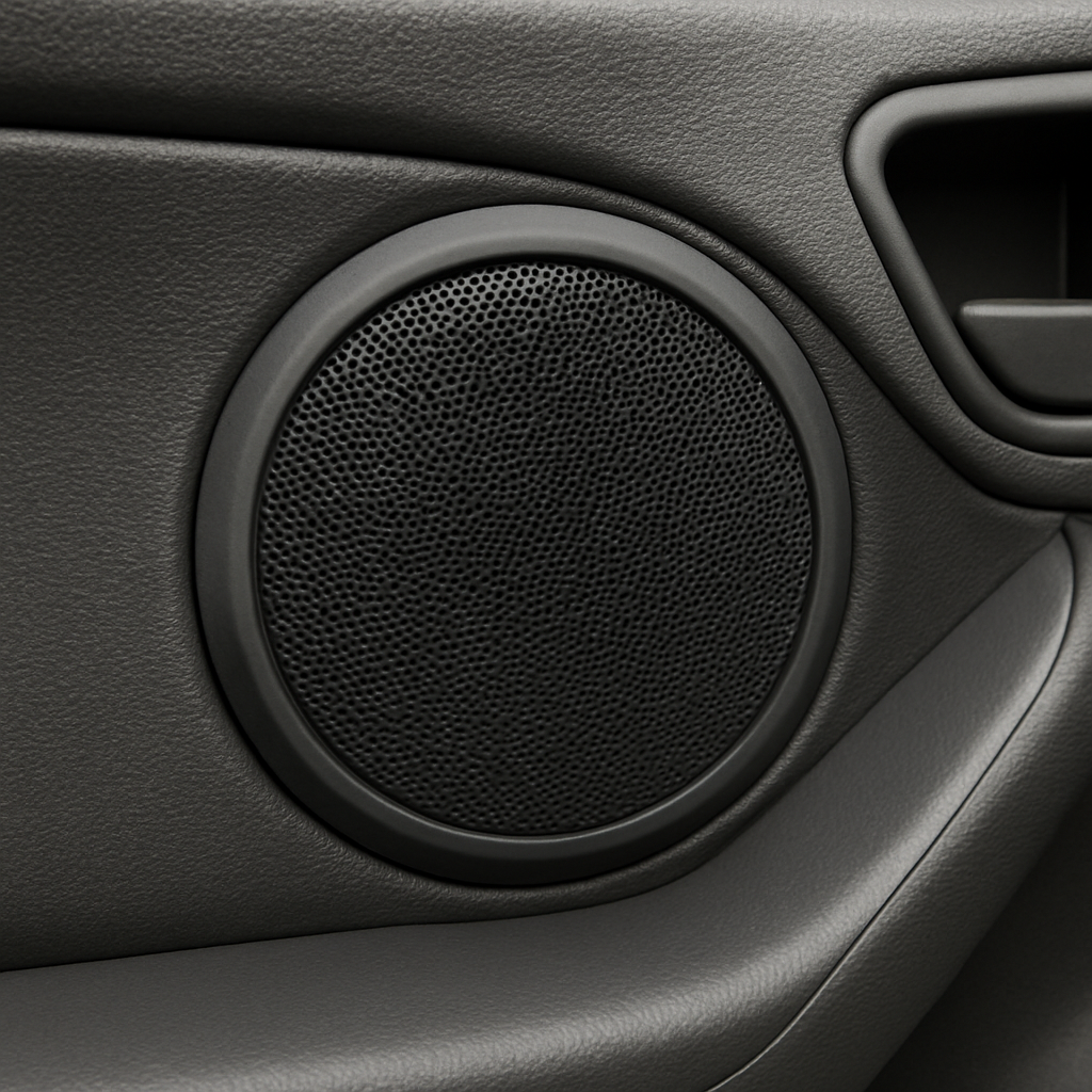 Car door speaker