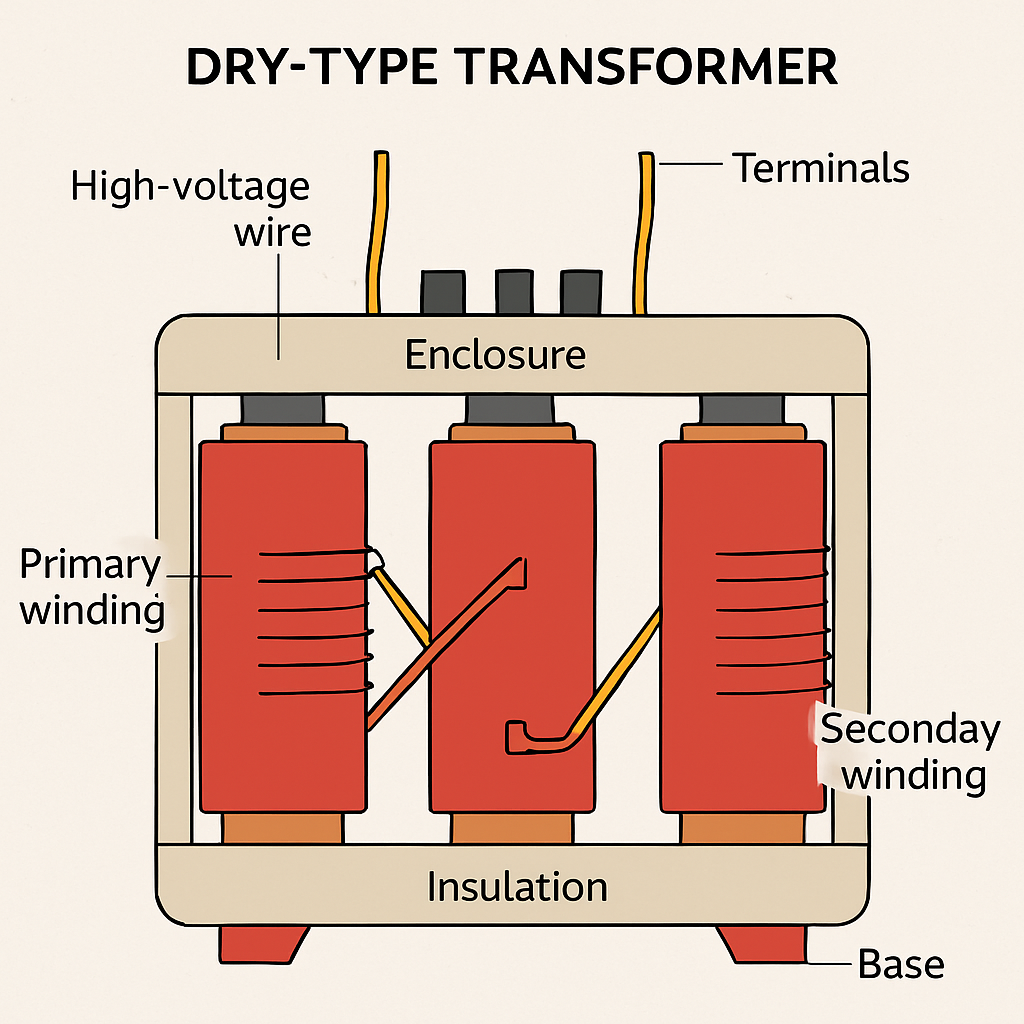 dry-type-transformer-diagram