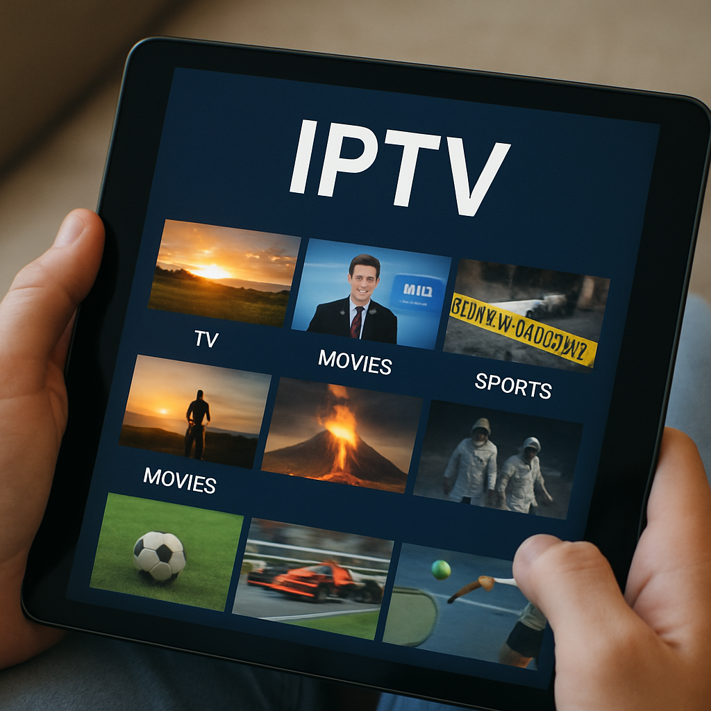 IPTV streaming on a device