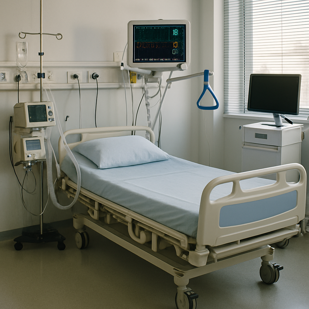 Modern ICU setup