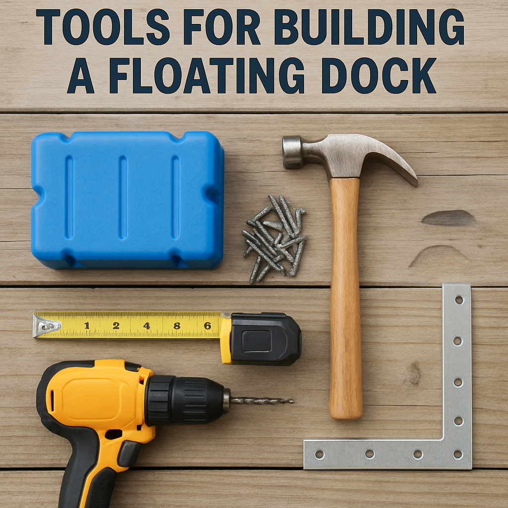 tools for building a floating dock