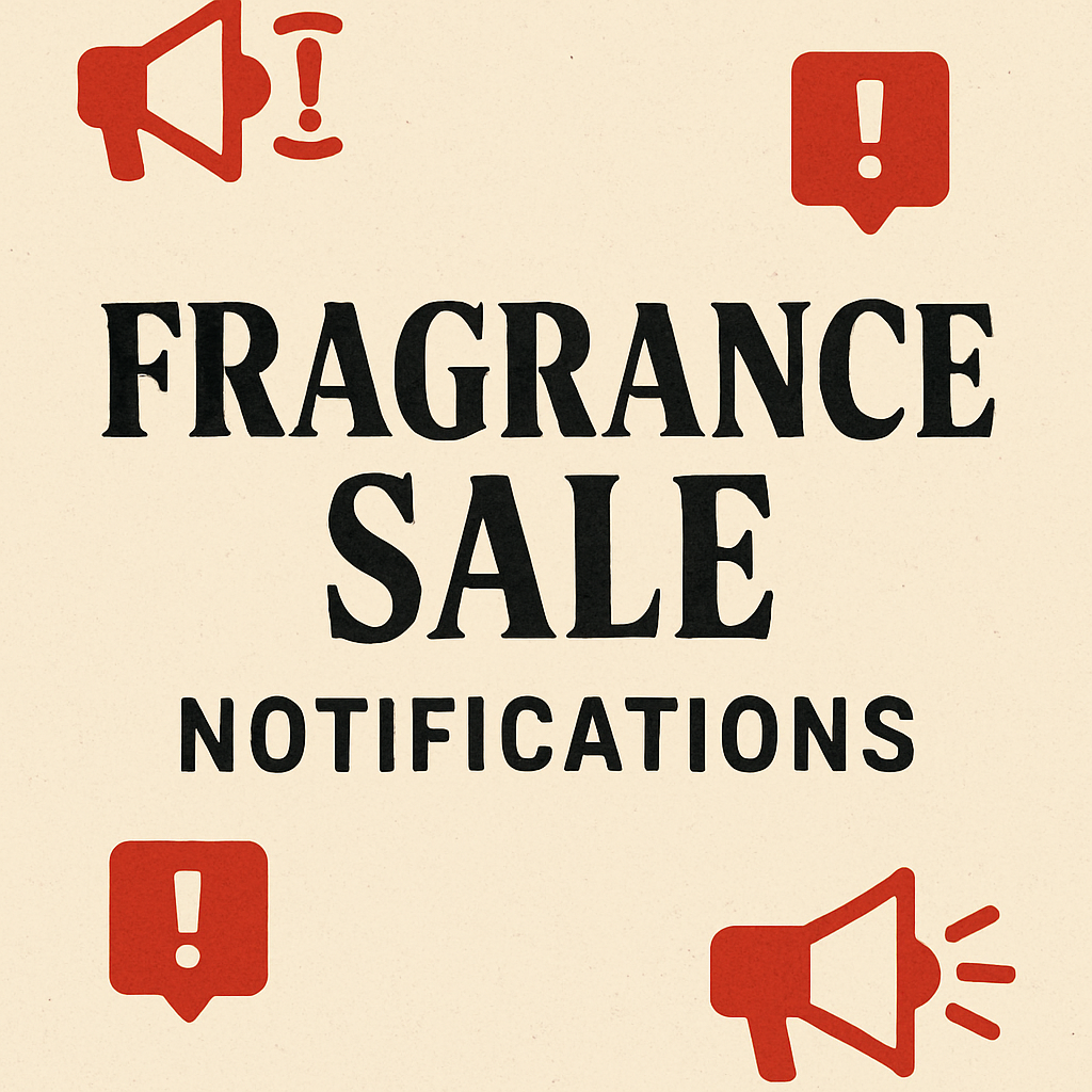 Fragrance sale notifications