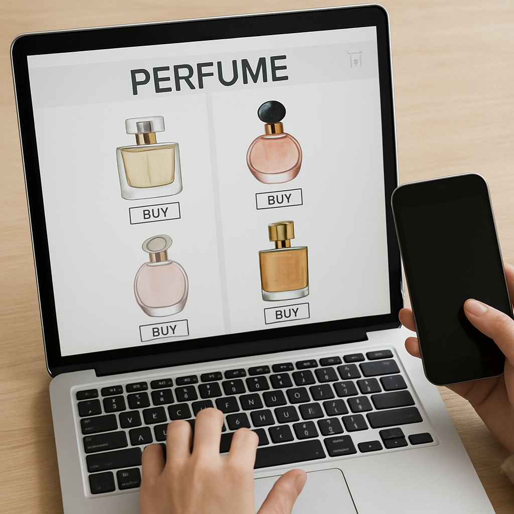 Shopping for perfumes online