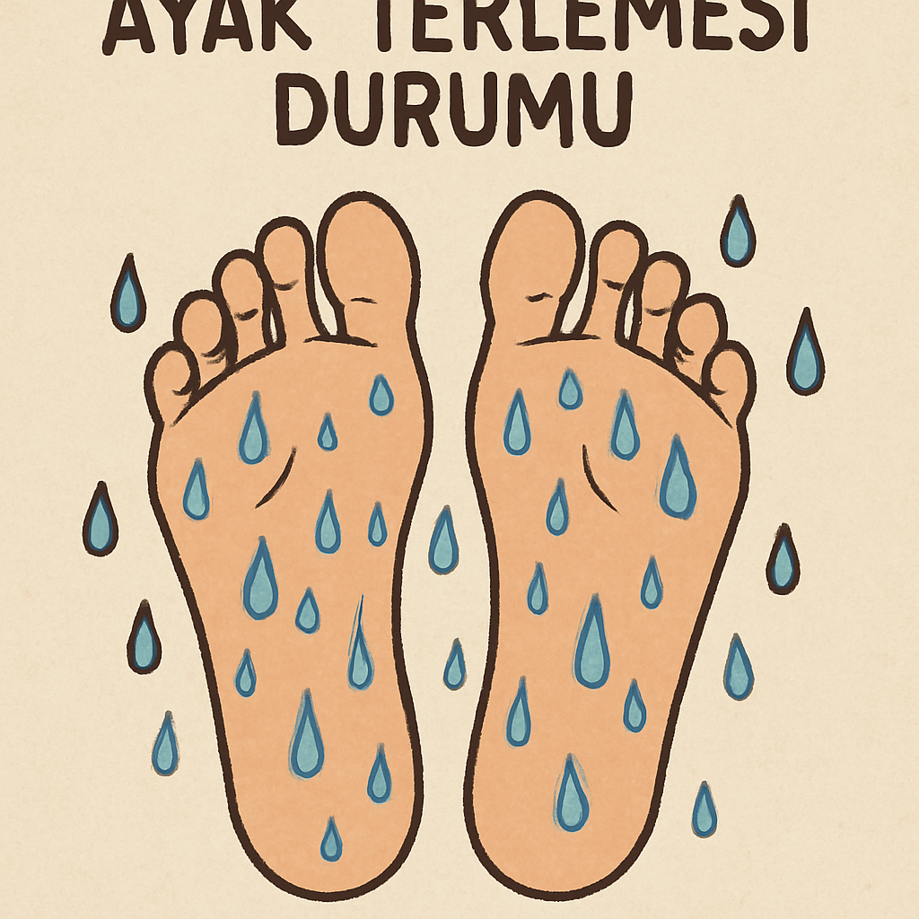 Ayak terlemesi durumu