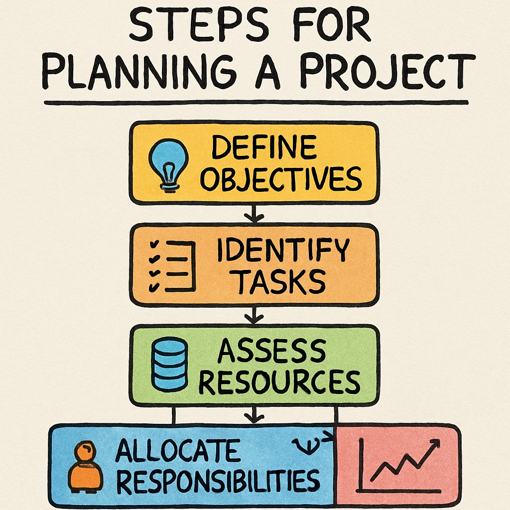 Steps for planning a project