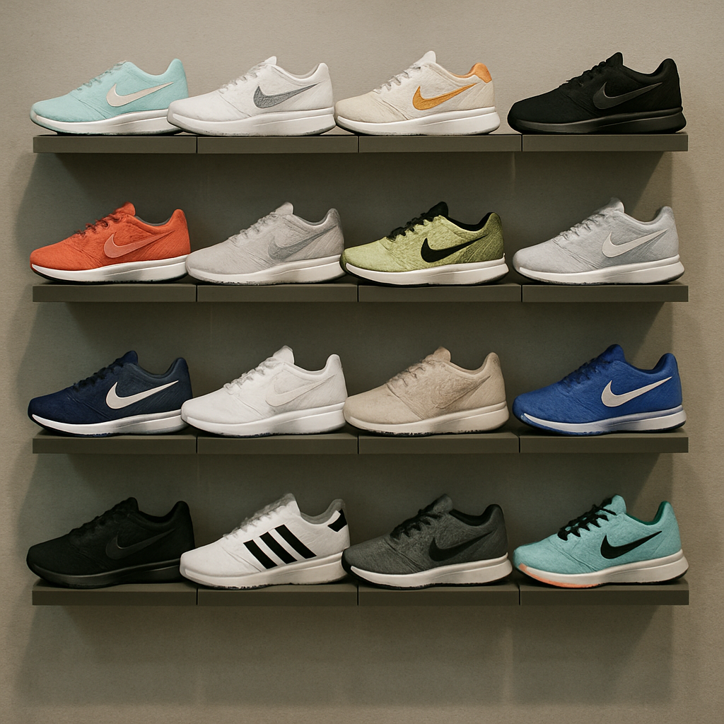 Tennis Shoe Display