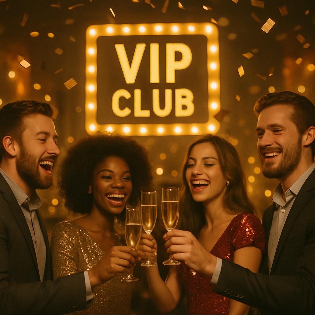 VIP club celebration
