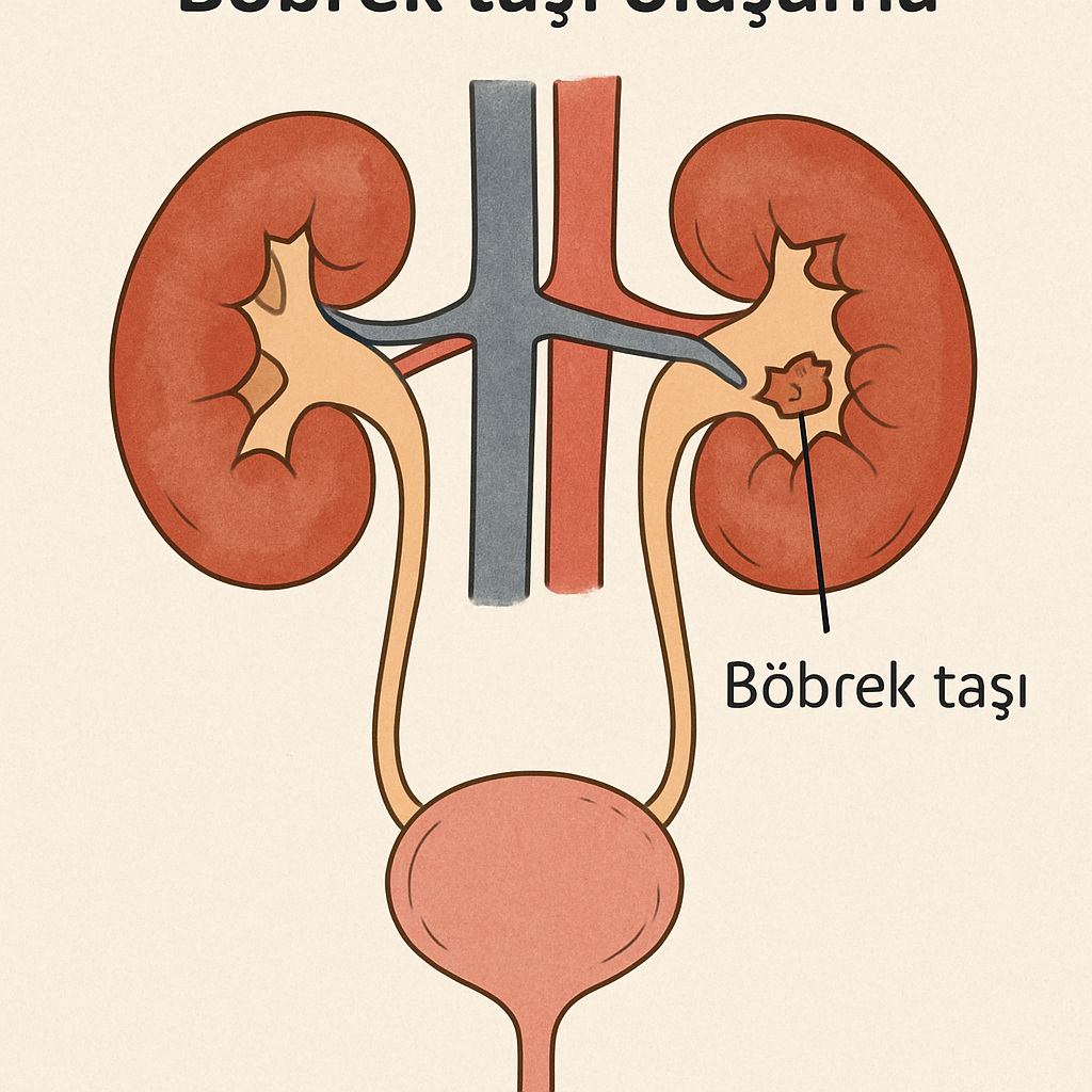 Böbrek taşı oluşumu