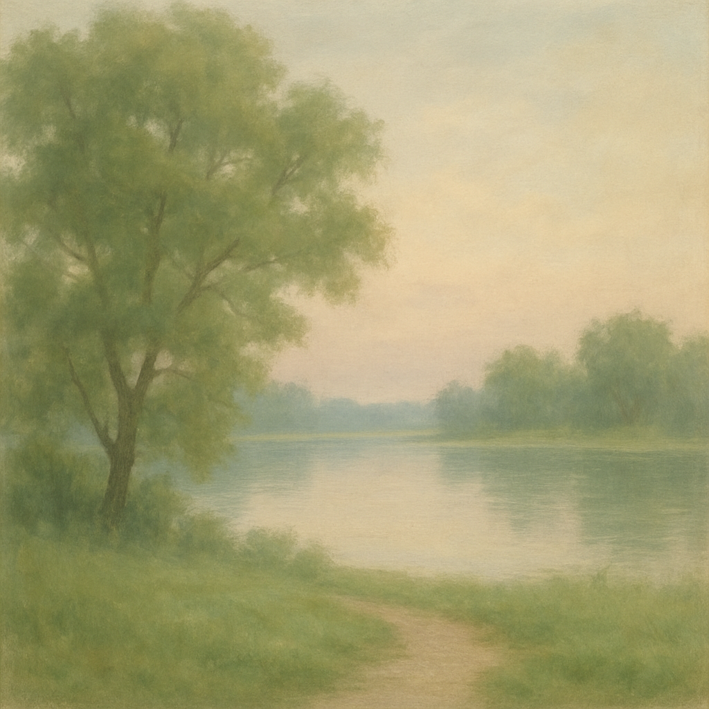 Calm and peaceful scenery