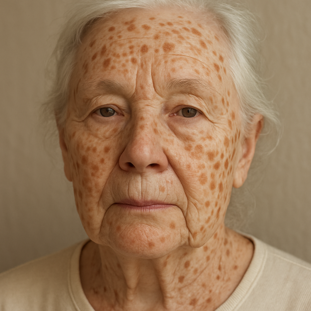 Sun exposure and aging skin