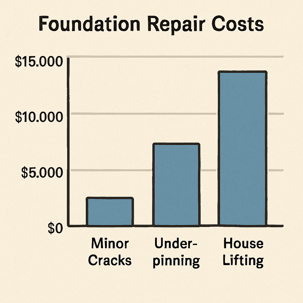 Comparison of foundation repair costs