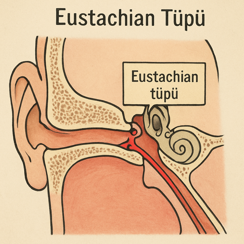 Eustachian tüpü