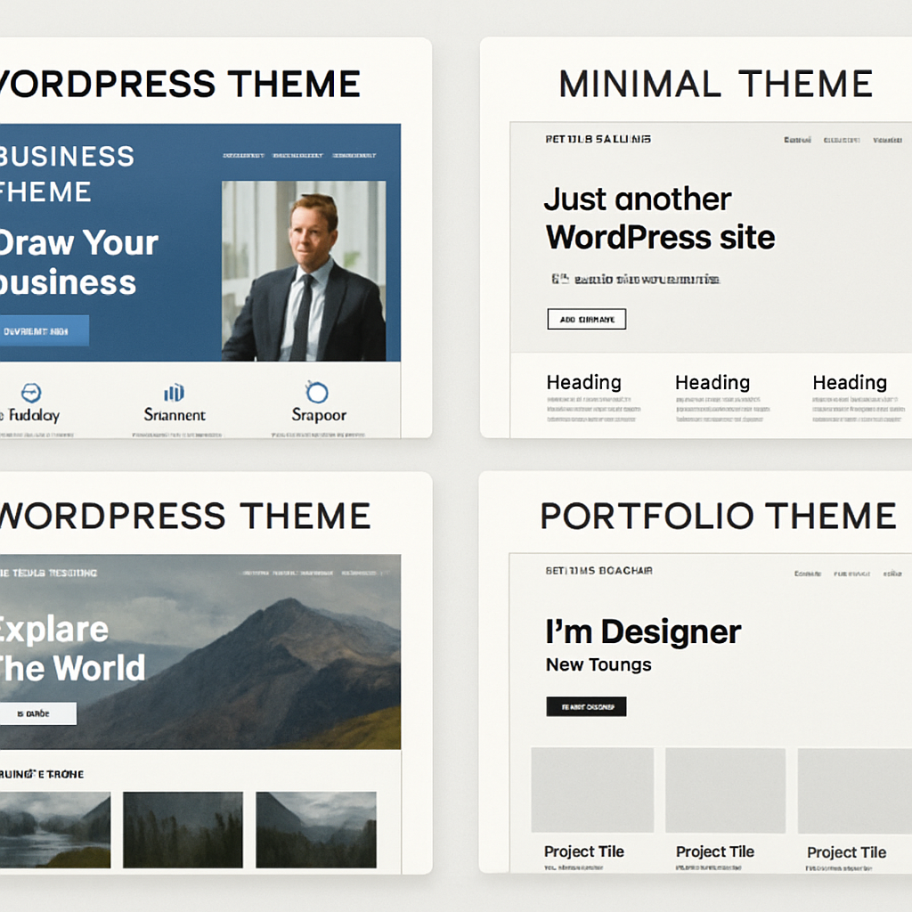 Different WordPress Themes
