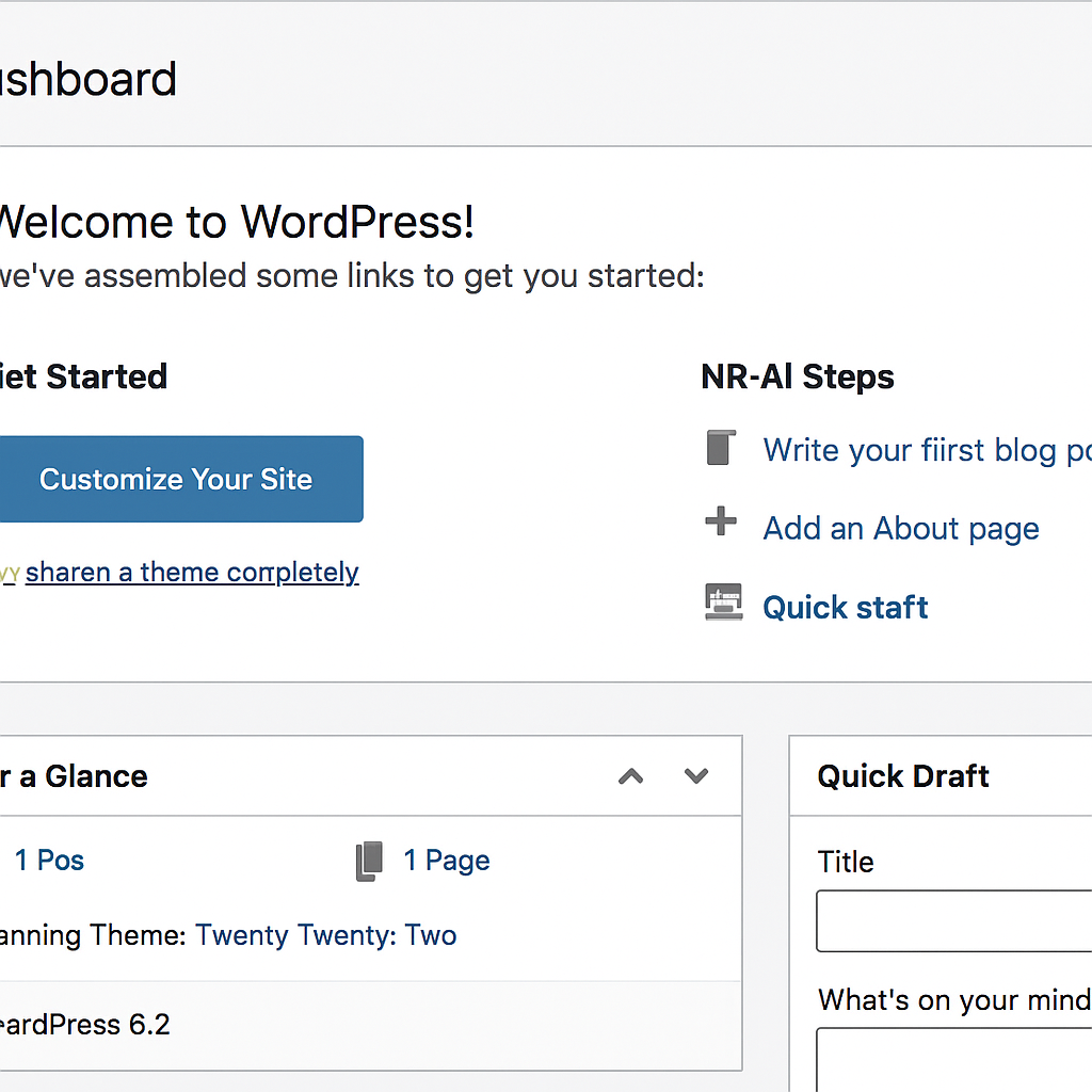 WordPress dashboard highlighting the Themes section