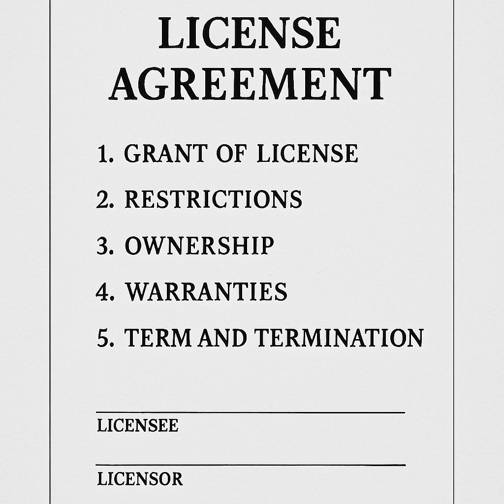 License Agreement