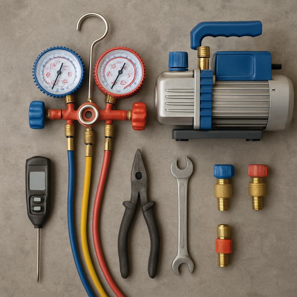 Tools for car AC repair - How to Fix AC Blowing Hot Air