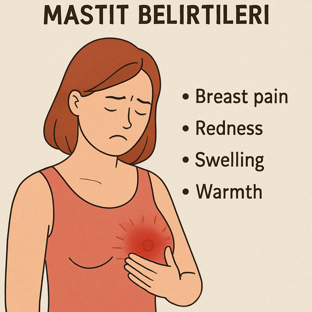 Mastit belirtileri