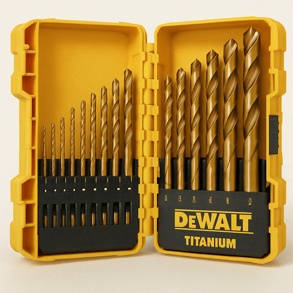 DEWALT Titanium Drill Bit Set