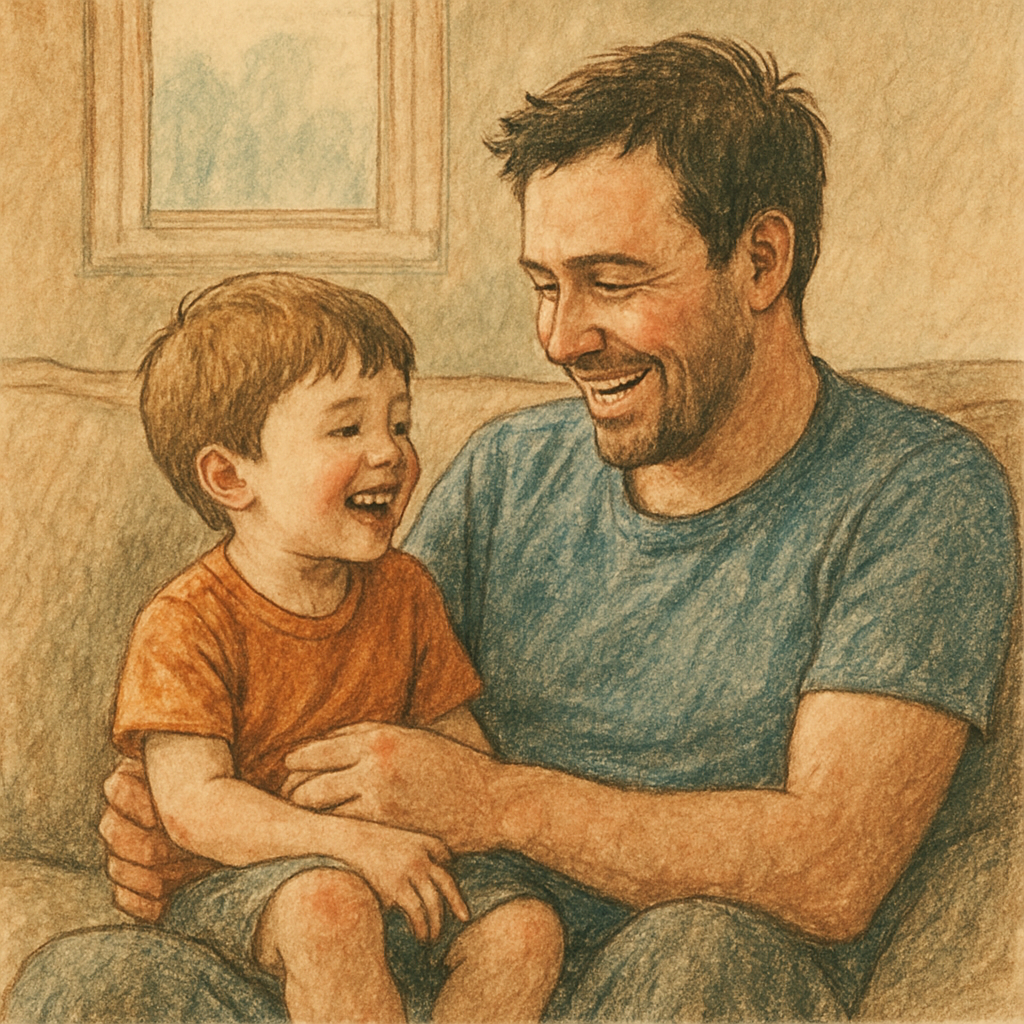 A father spending time with his child