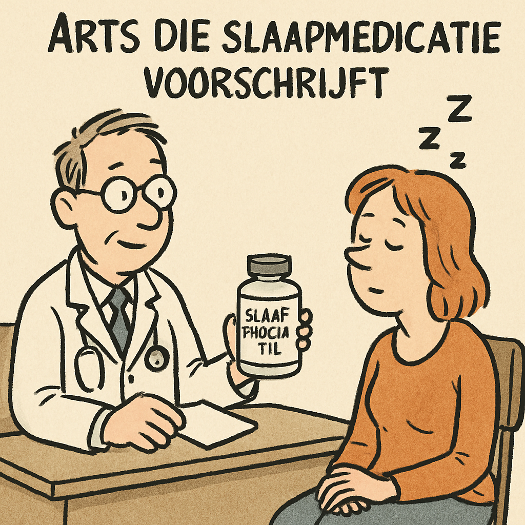 Arts die slaapmedicatie voorschrijft