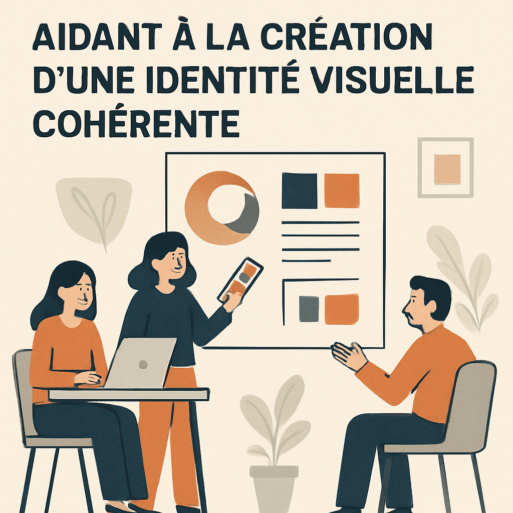 Agence web aidant à la création d'une identité visuelle cohérente