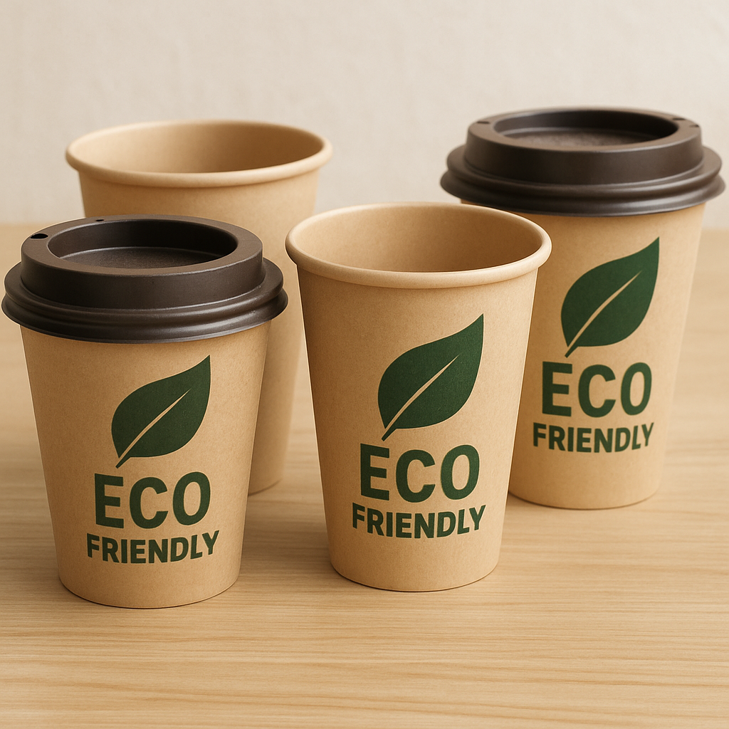 Eco-friendly coffee cups