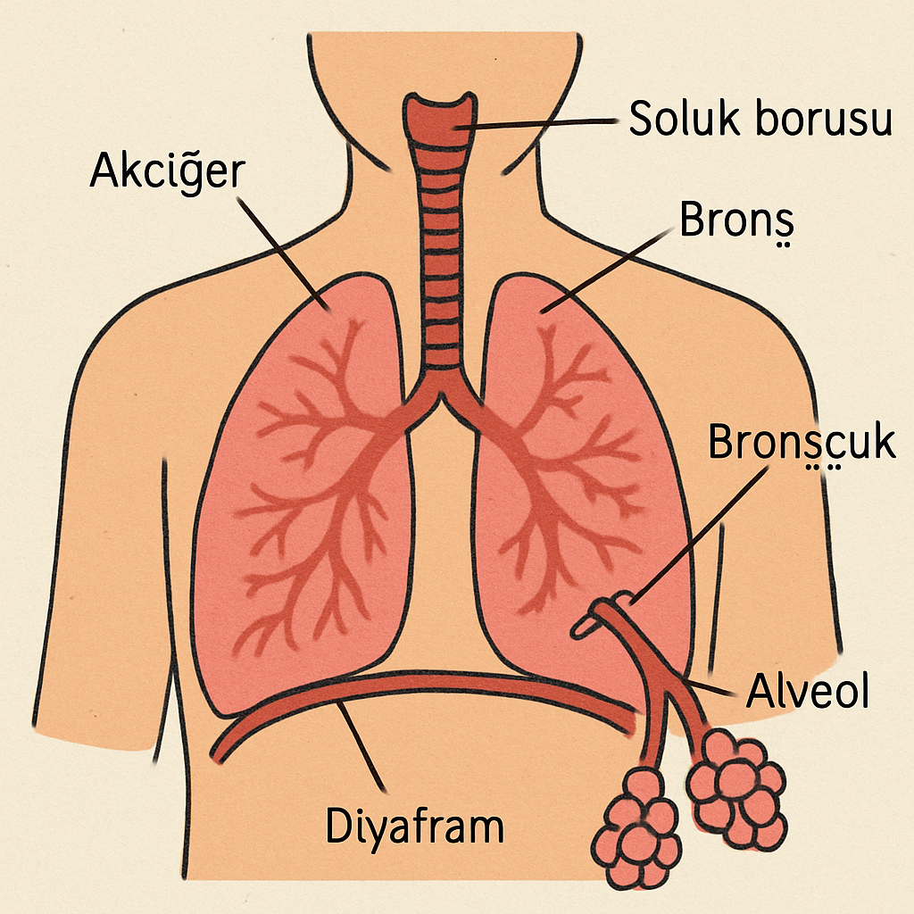 Akciğerin yapısı ve işlevi