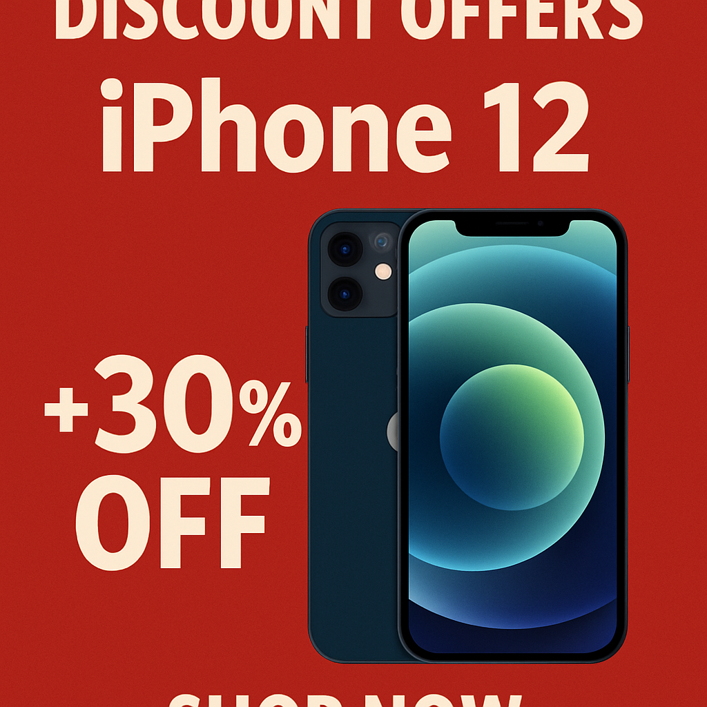 Discount offers on iPhone 12