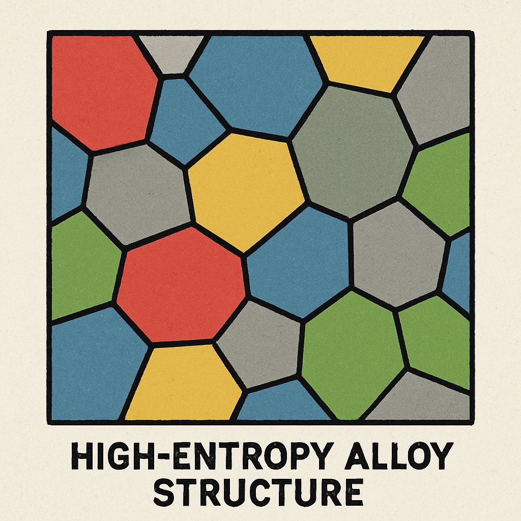 High Entropy Alloys Structure